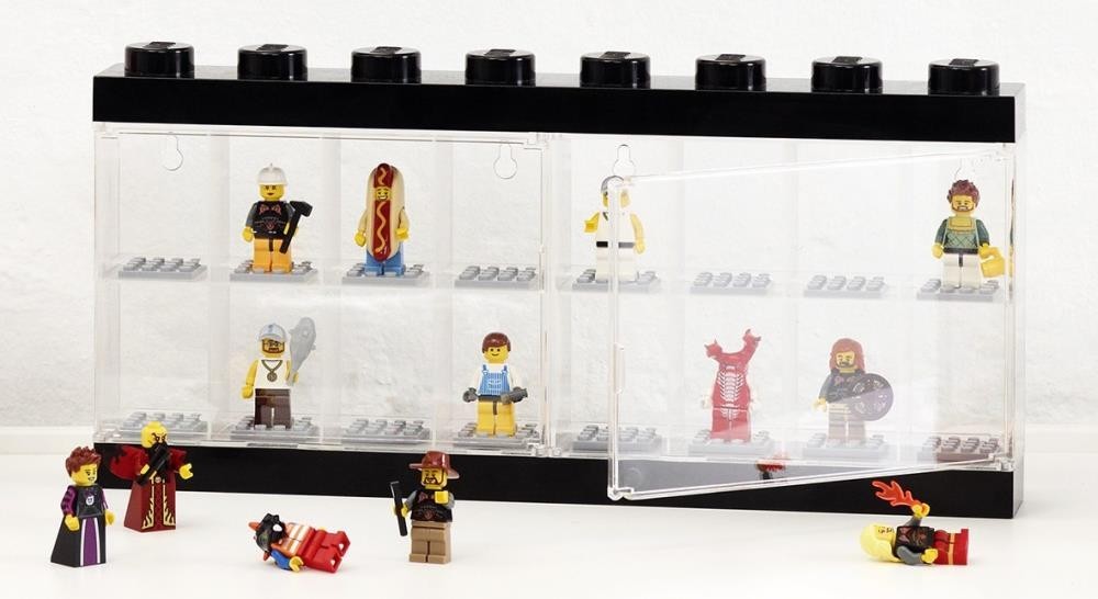 LEGO Minifigure Display Case 16 (Black) image