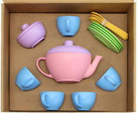 green toys tea set pink