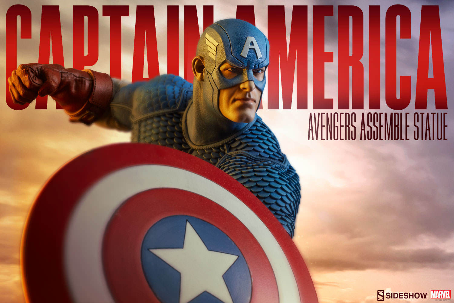 Marvel: Captain America - Avengers Assemble 15" Statue image