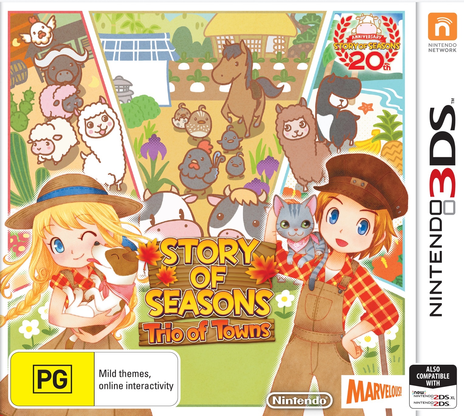 Story of Seasons: Trio of Towns for Nintendo 3DS image