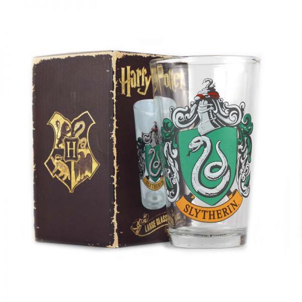 Harry Potter: Glass Tumbler - Slytherin Crest image