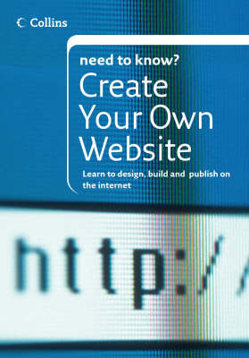 Create Your Own Website on Paperback by Michael Gray