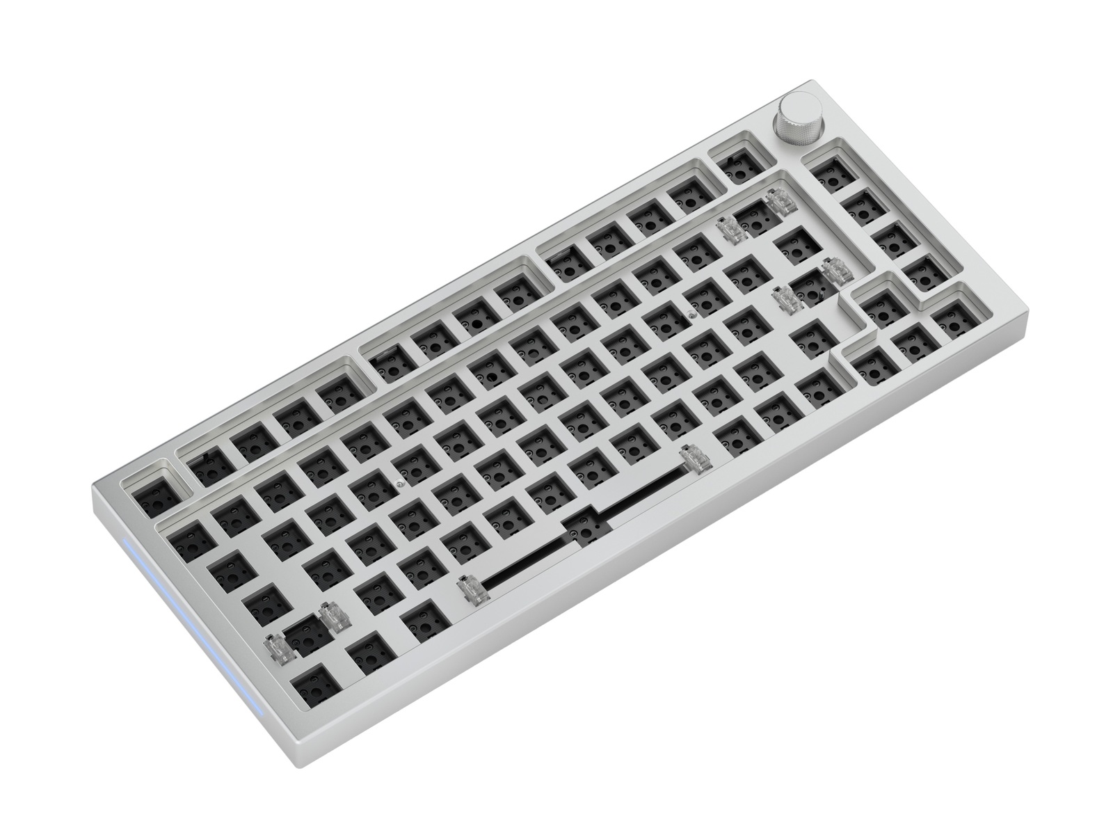 Glorious PC Gaming GMMK PRO Mechanical Keyboard (Modular) - White Ice for PC image