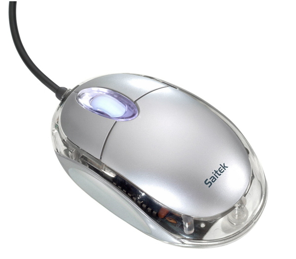 Saitek Notebook Mouse - Silver