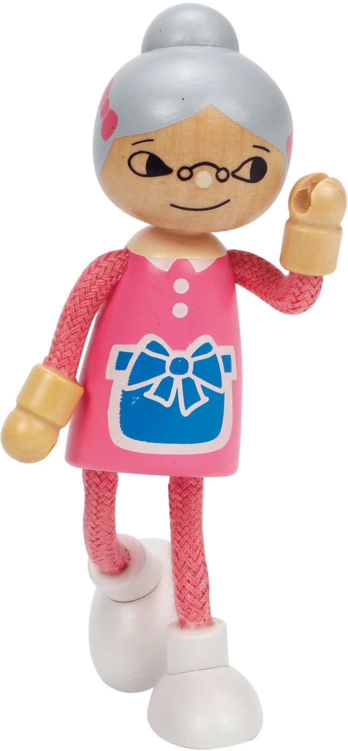 Hape: Grandmother Wooden Doll