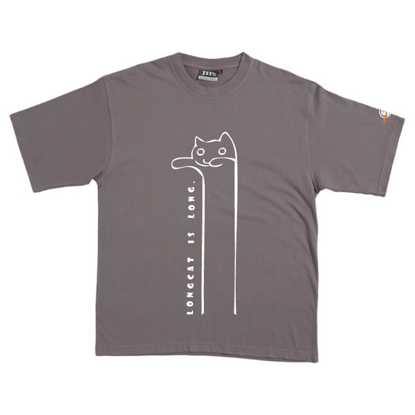 Longcat - Tshirt (Steel) for image