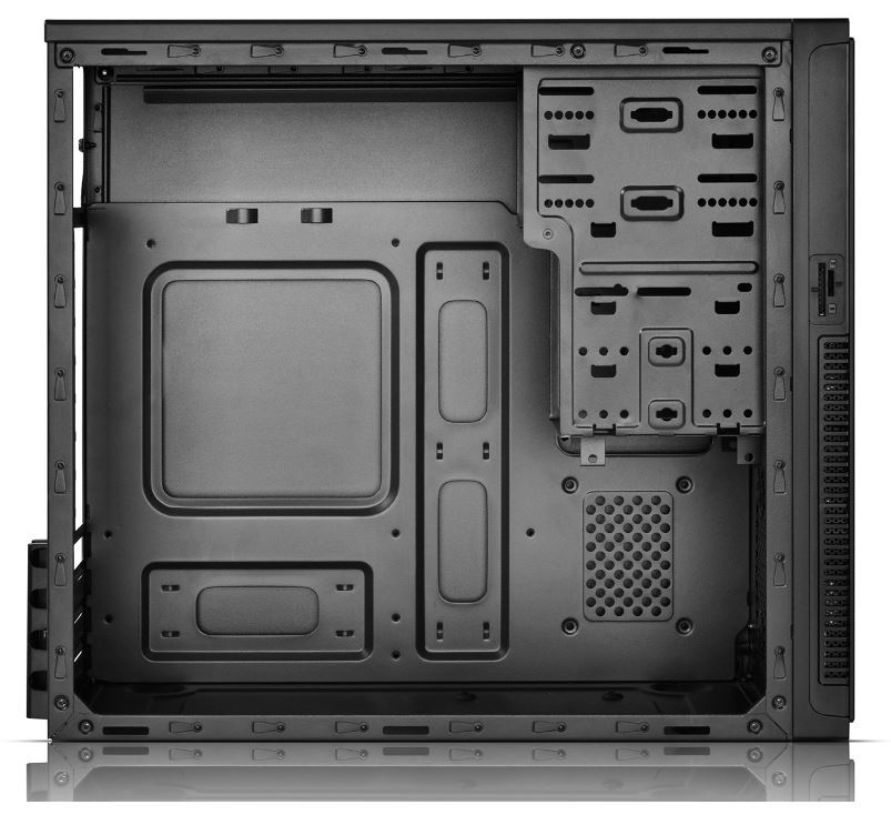 Deepcool FRAME Micro ATX Case with Simple Panel Design and Card-reader