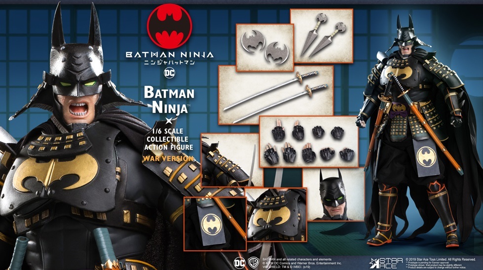 Batman: Ninja (Deluxe War Ver.) - 1:6 Scale Articulated Figure image