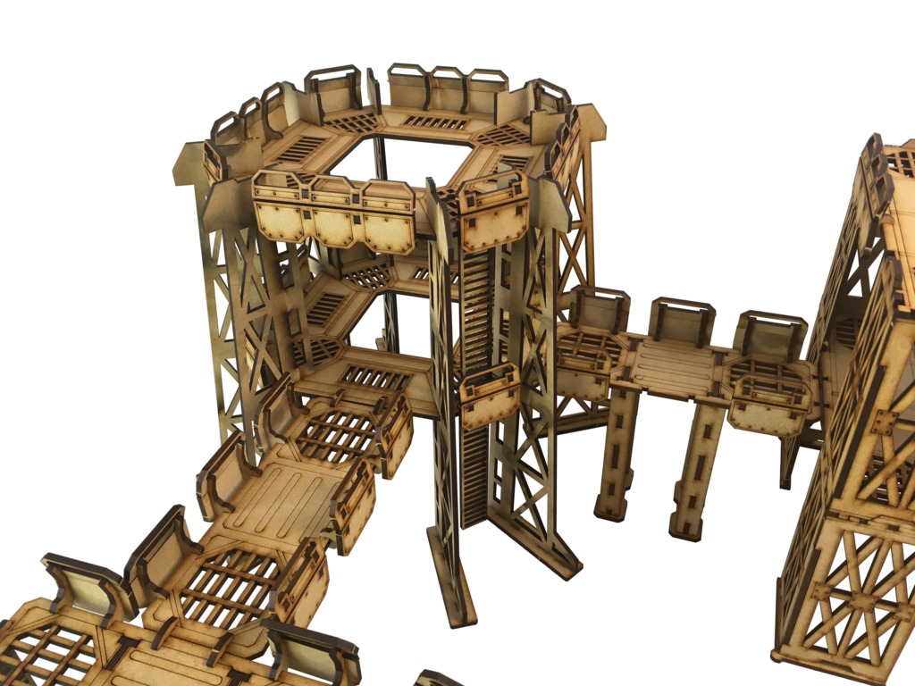 TTCombat: Tabletop Scenics – Sector 1 Industrial Complex image