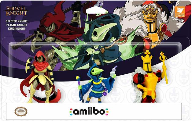 Nintendo Amiibo Shovel Knight: Treasure Trove 3 Pack on Switch