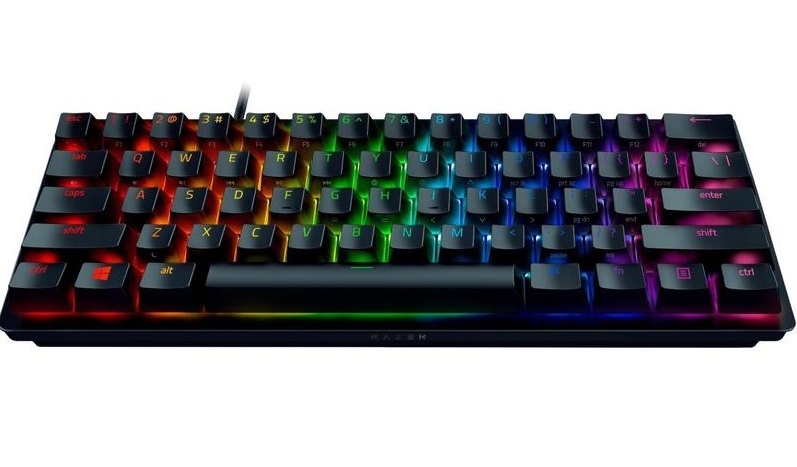 Razer Huntsman Mini Gaming Keyboard (Clicky Purple Switch) image