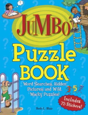 Puzzle Book: Word Searches, Hidden Pictures, and Wild, Wacky Puzzles! by Beth L Blair image