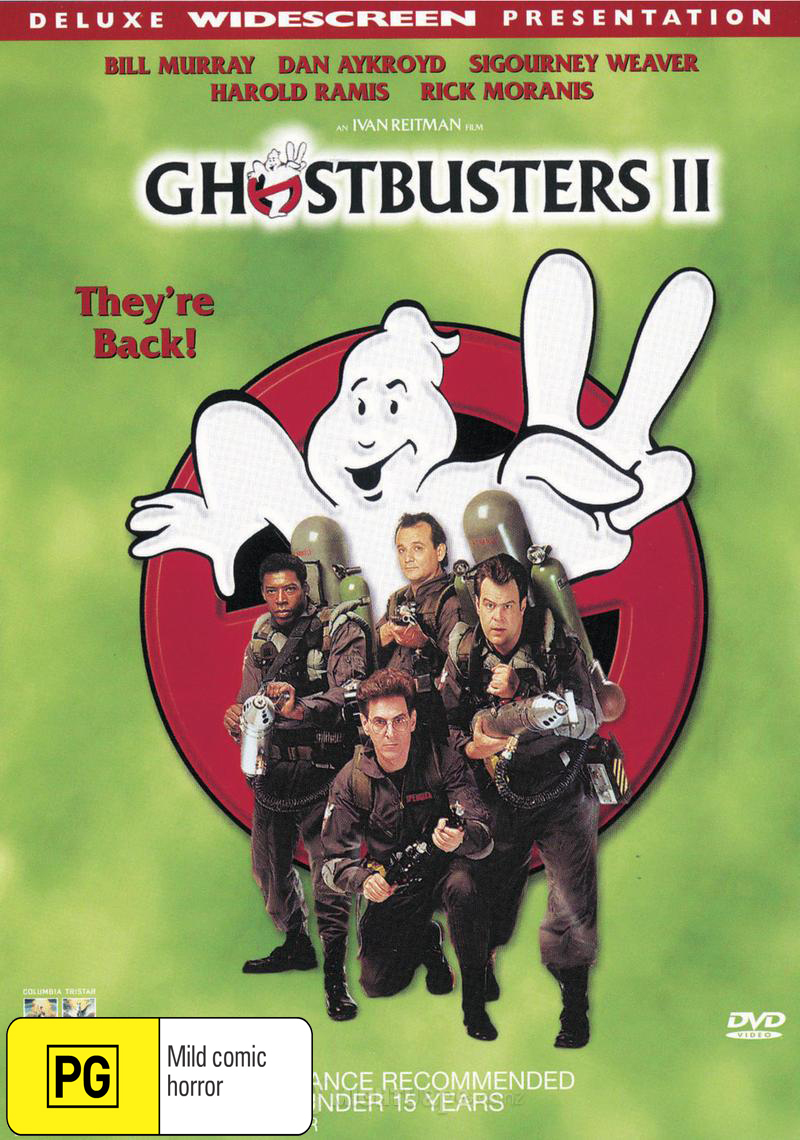Ghostbusters II on DVD image