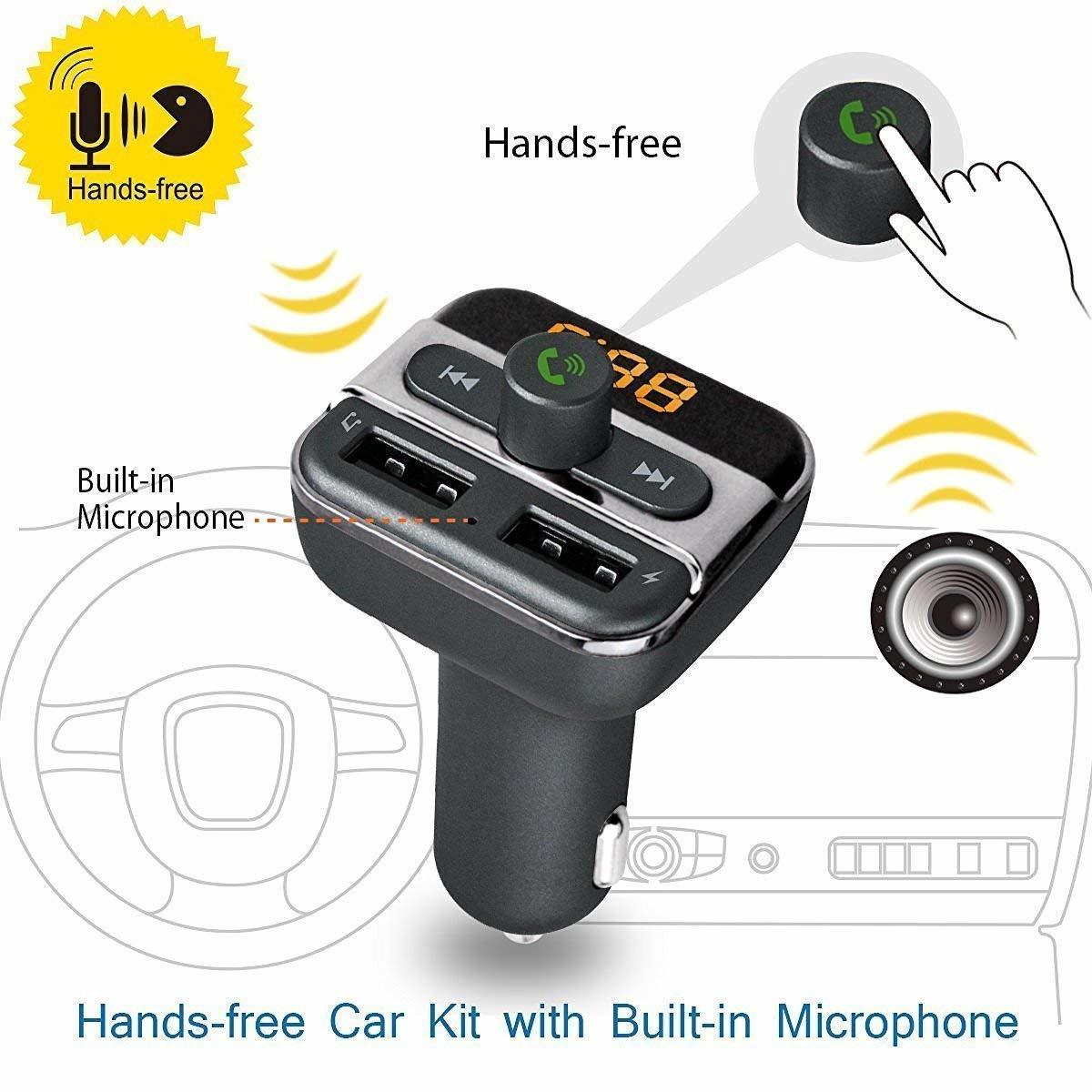 Ape Basics: Bluetooth Car FM Transmitter with LCD Screen