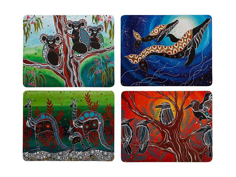Maxwell & Williams Melanie Hava Journeys Cork Back Placemats Assorted at Mighty Ape NZ