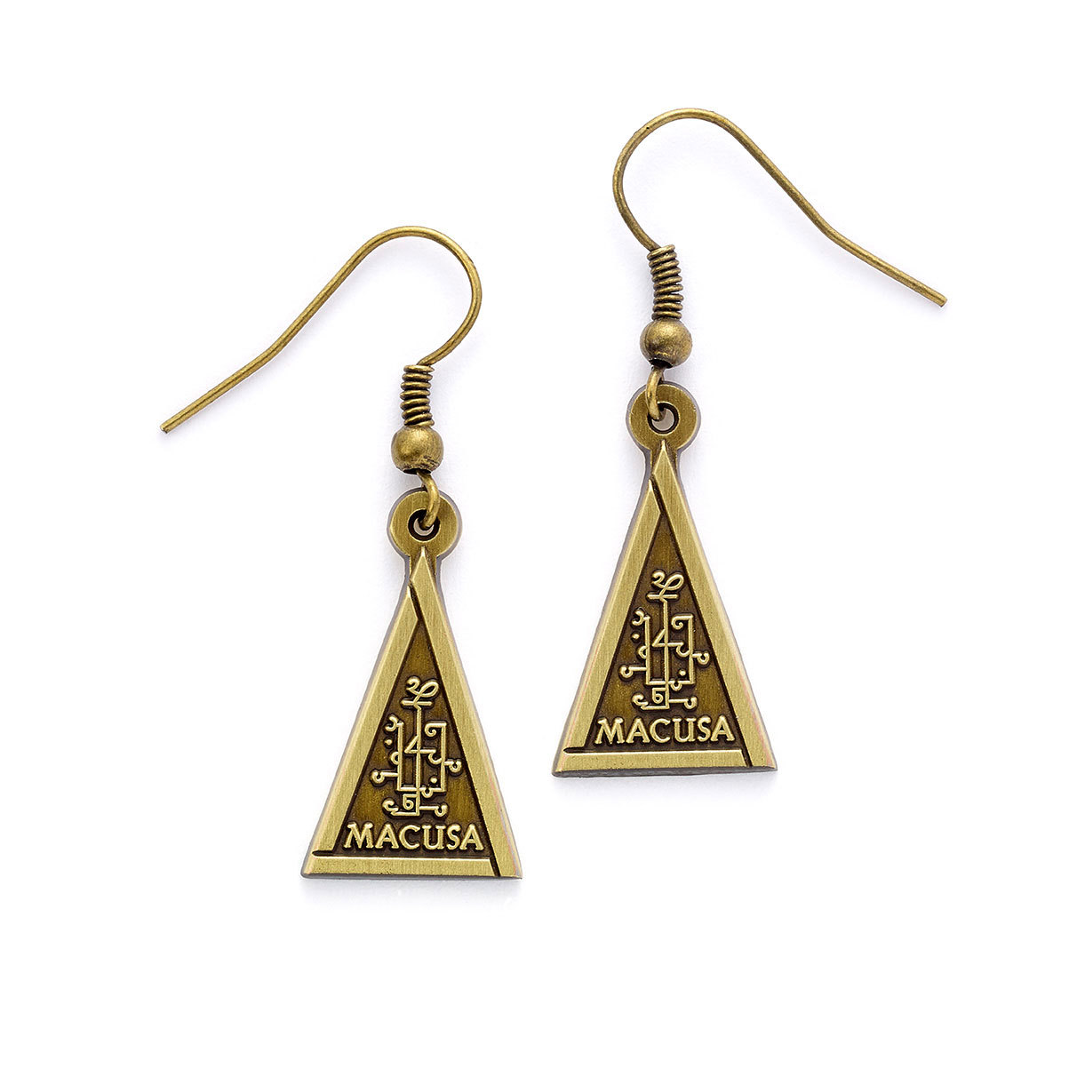 Fantastic Beasts Macusa Earrings (antique brass plated) image