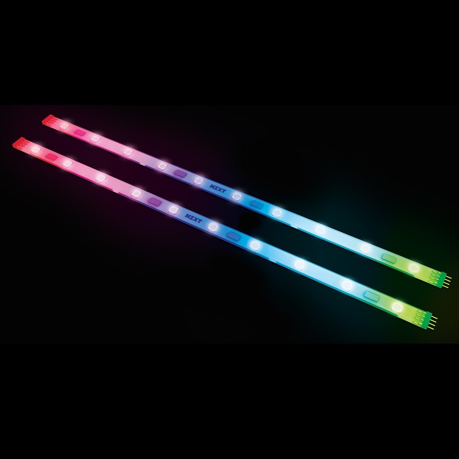 NZXT HUE+ Advanced PC Lighting - White/Purple image