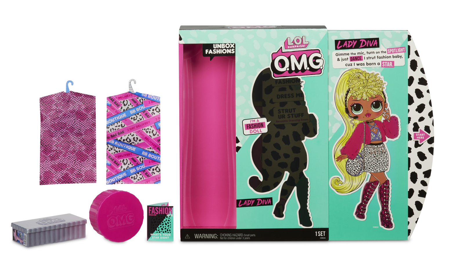 L.O.L. Surprise! - O.M.G Fashion Doll (Lady Diva) image