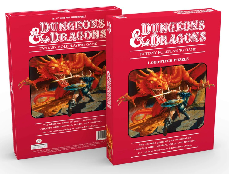 Dungeons & Dragons Jigsaw Puzzle Board Game at Mighty Ape NZ