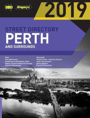 Perth Street Directory 2019 61st ed image