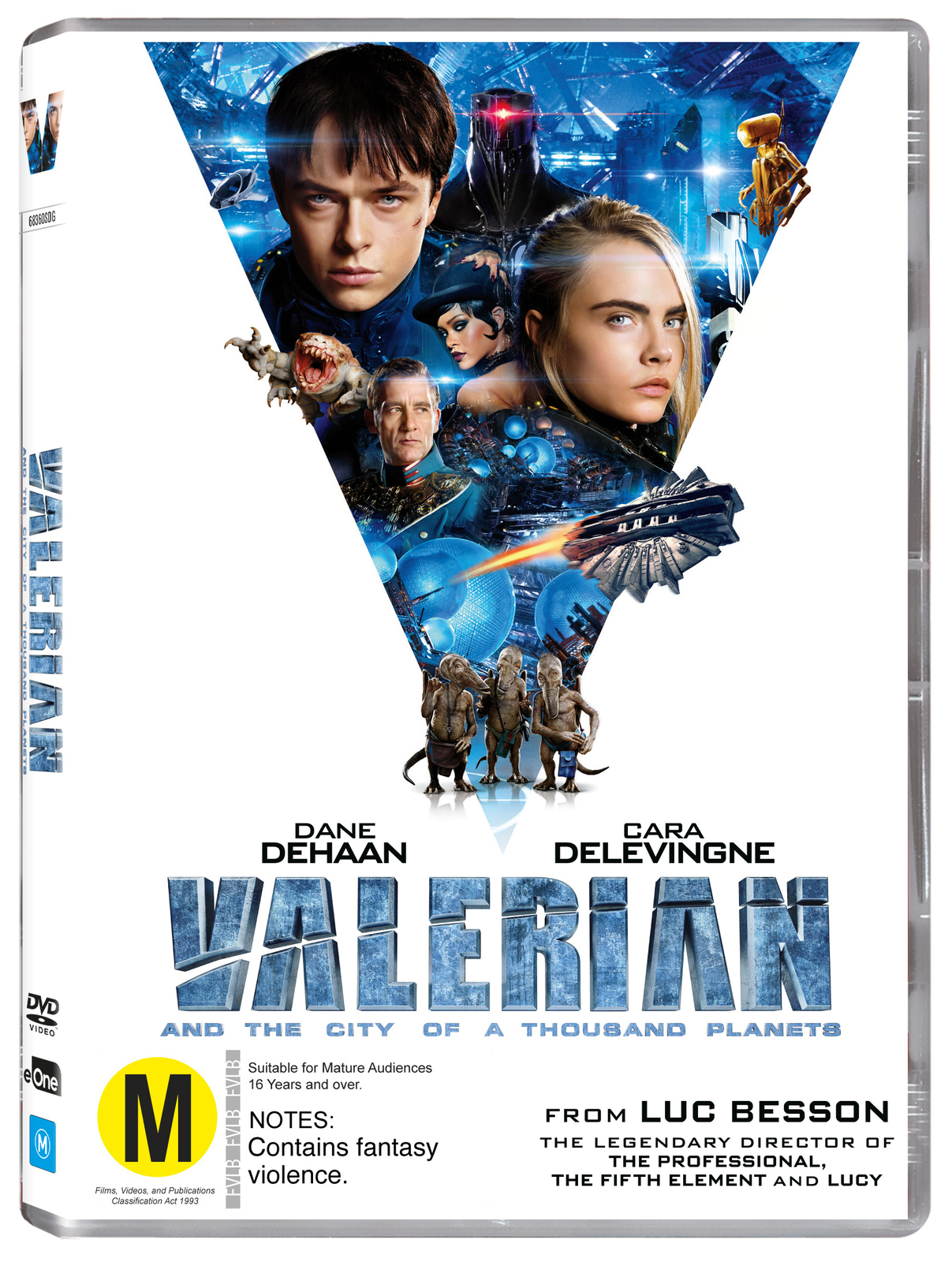 Valerian And The City Of A Thousand Planets on DVD image