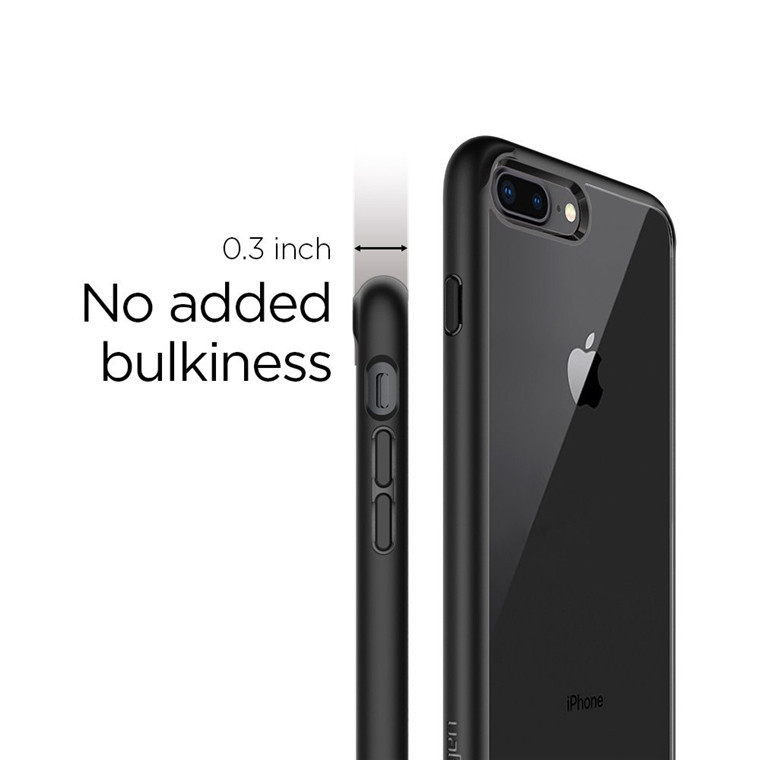 Spigen iPhone 8 Plus /7 Plus Ultra Hybrid 2 Case Black image