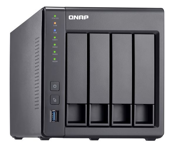 QNAP TS-431X2-2G NAS, 4BAY (NO DISK), 2GB, AL314 QC, GbE(2),10GbE SFP+(1), TWR, 2YR image