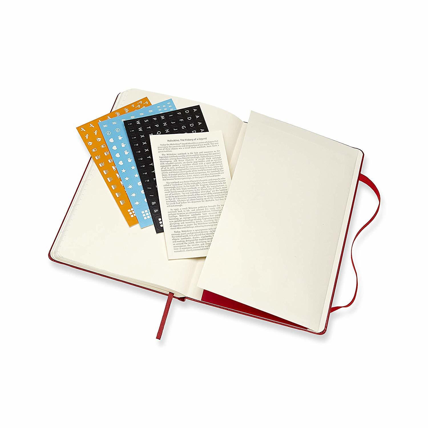 Moleskine: 2020 Diary Large Hard Cover 12 Month Weekly - Scarlet Red image