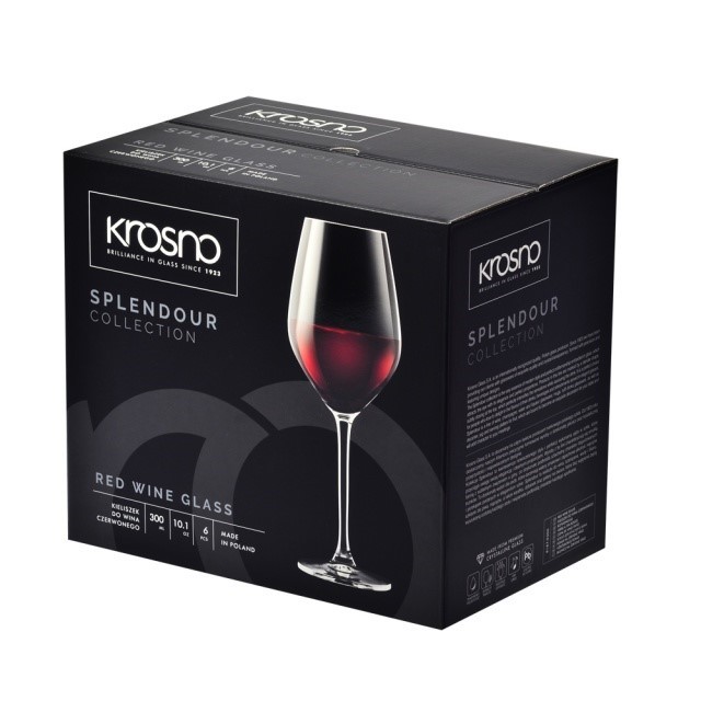 Krosno Splendour Wine Glasses Set of 6 at Mighty Ape NZ