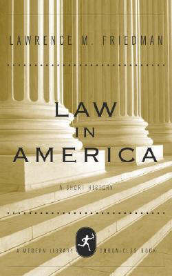 Law in America: A Brief History by Lawrence M. Friedman image