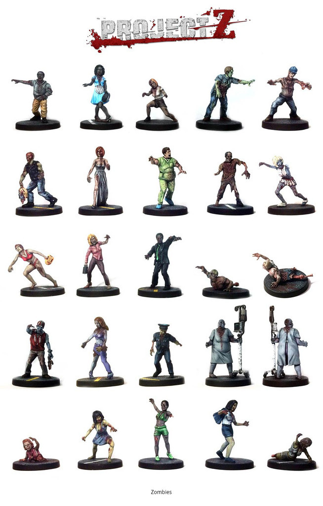 Project Z The Zombie Miniatures Game at Mighty Ape Australia