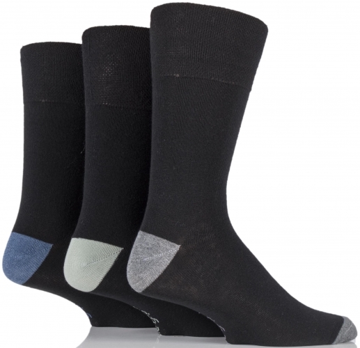 Mens Gentle Grip N/Elastic Socks image