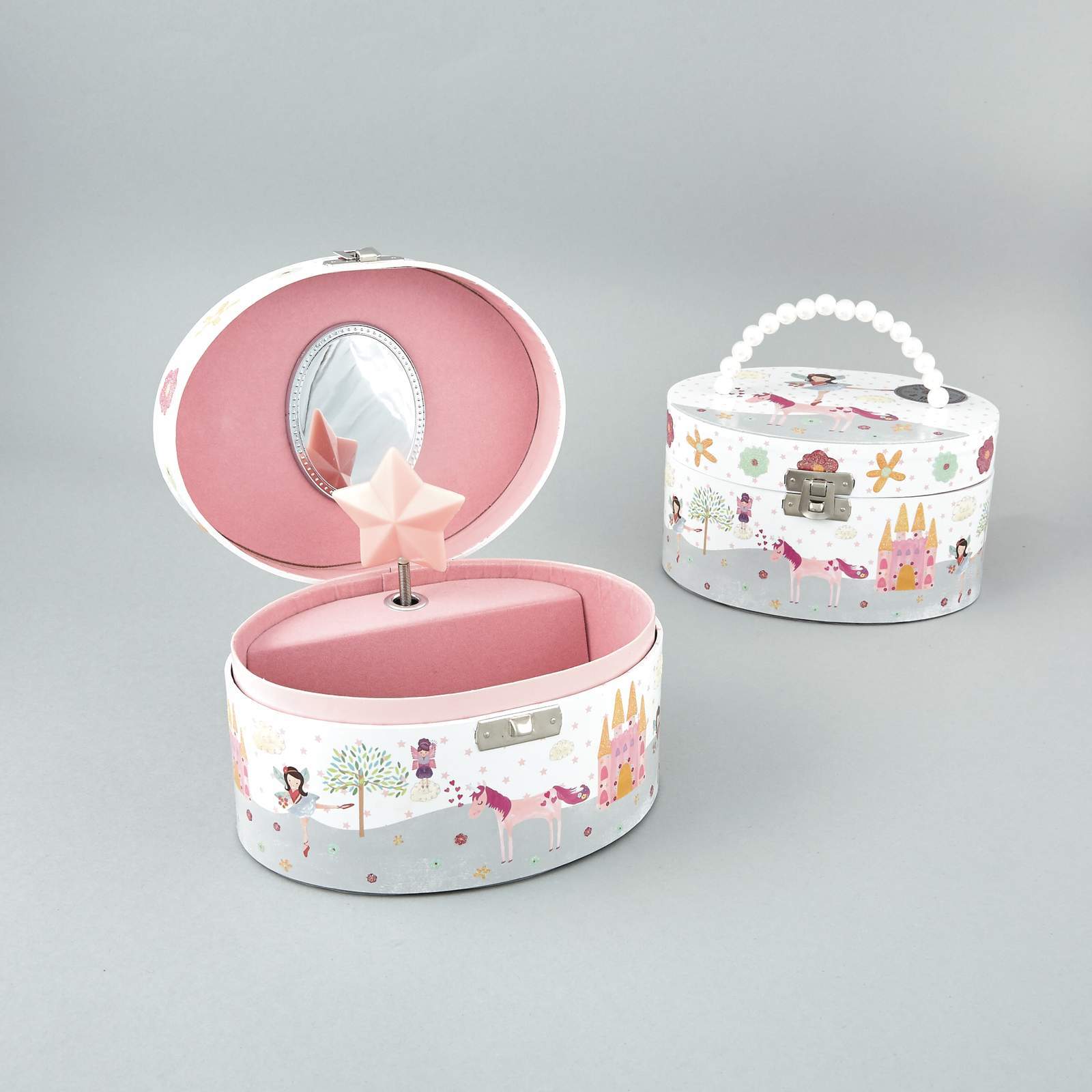 Fairy Unicorn Oval Jewellery Box at Mighty Ape NZ