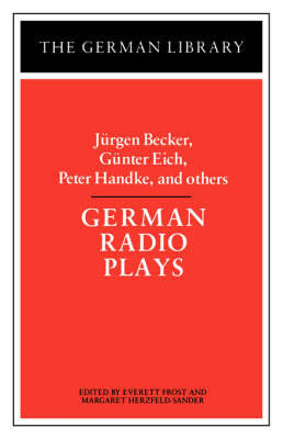 German Radio Plays by Jurgen Becker image