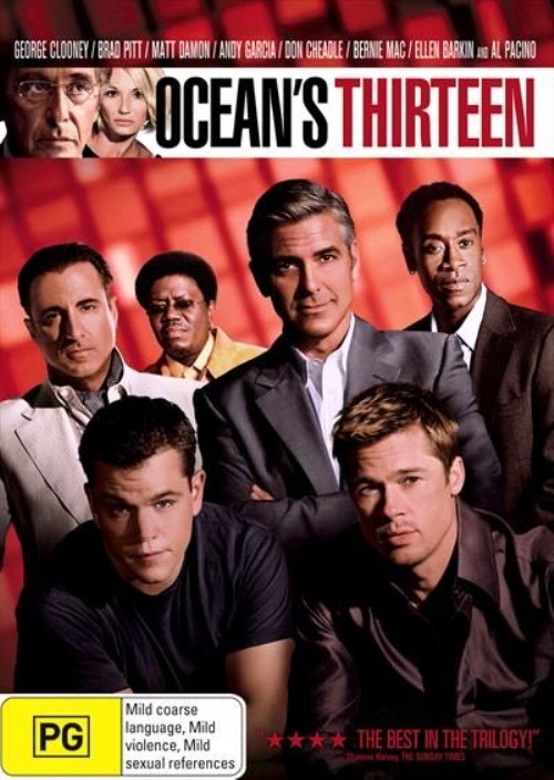 Ocean's Thirteen on DVD image