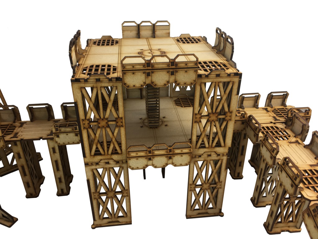 TTCombat: Tabletop Scenics – Sector 1 Industrial Complex image