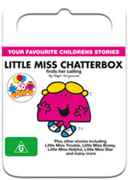Mr Men & Little Miss: Little Miss Chatterbox find her calling on DVD image