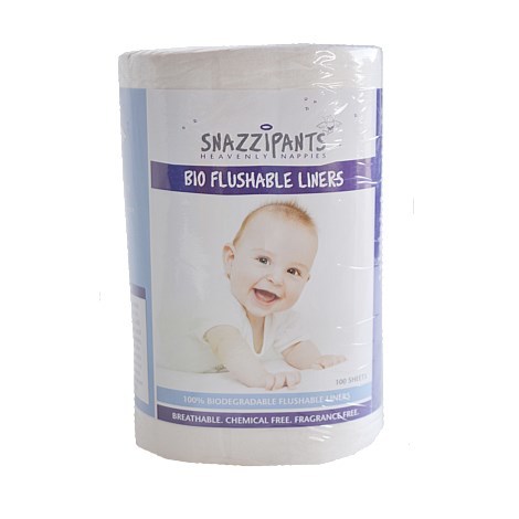 Snazzipants Bio Flushable Liners (100 Sheets)