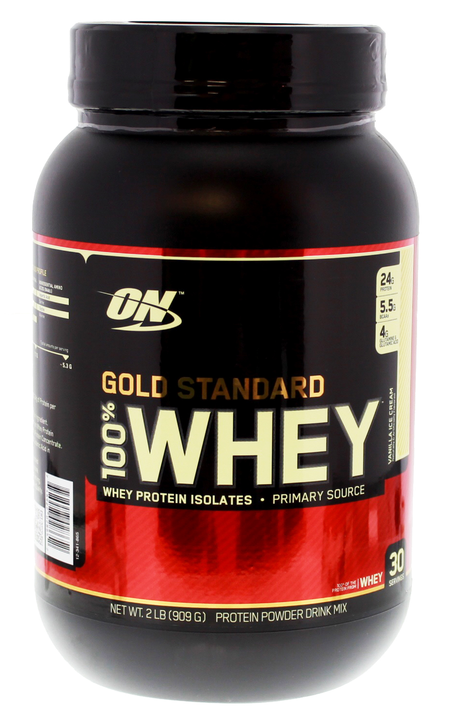 Optimum Nutrition Gold Standard 100% Whey - Vanilla Ice Cream (907g) image
