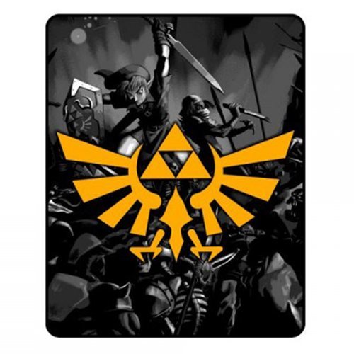 Legend of Zelda - Crest Throw Blanket image