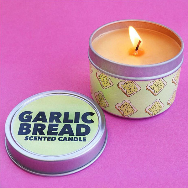 Garlic Bread Scented Candle at Mighty Ape NZ