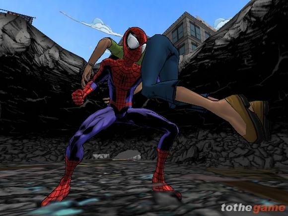 Ultimate Spider-Man on PS2