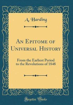 An Epitome of Universal History by A Harding image