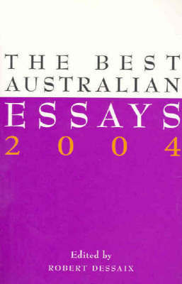 Best Australian Essays by Robert Dessaix image