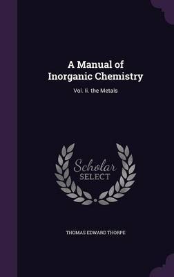 A Manual of Inorganic Chemistry image