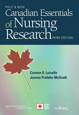 Canadian Essentials of Nursing Research on Paperback by Carmen G Loiselle