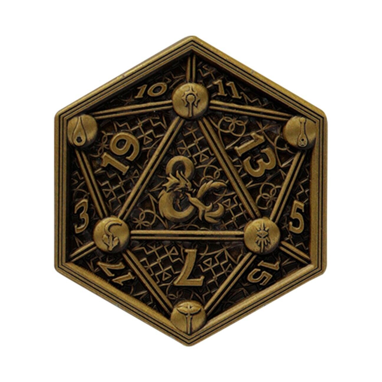 Dungeons & Dragons: Class Cards and D20 Flip Coin image