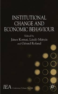 Institutional Change and Economic Behaviour image