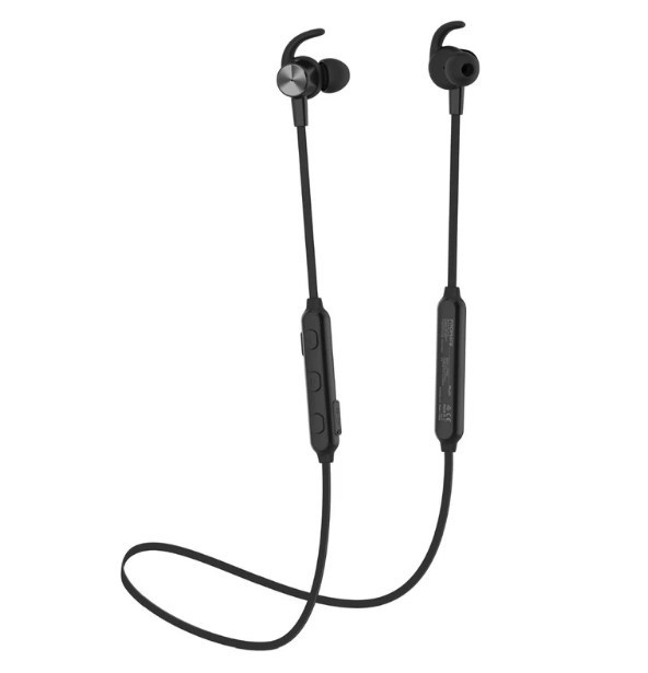 Promate: Active Noise Cancelling Earphones – Black