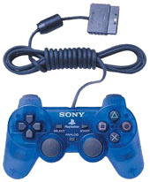 Official Sony Dual Shock 2 Controller: Ocean Blue on PS2